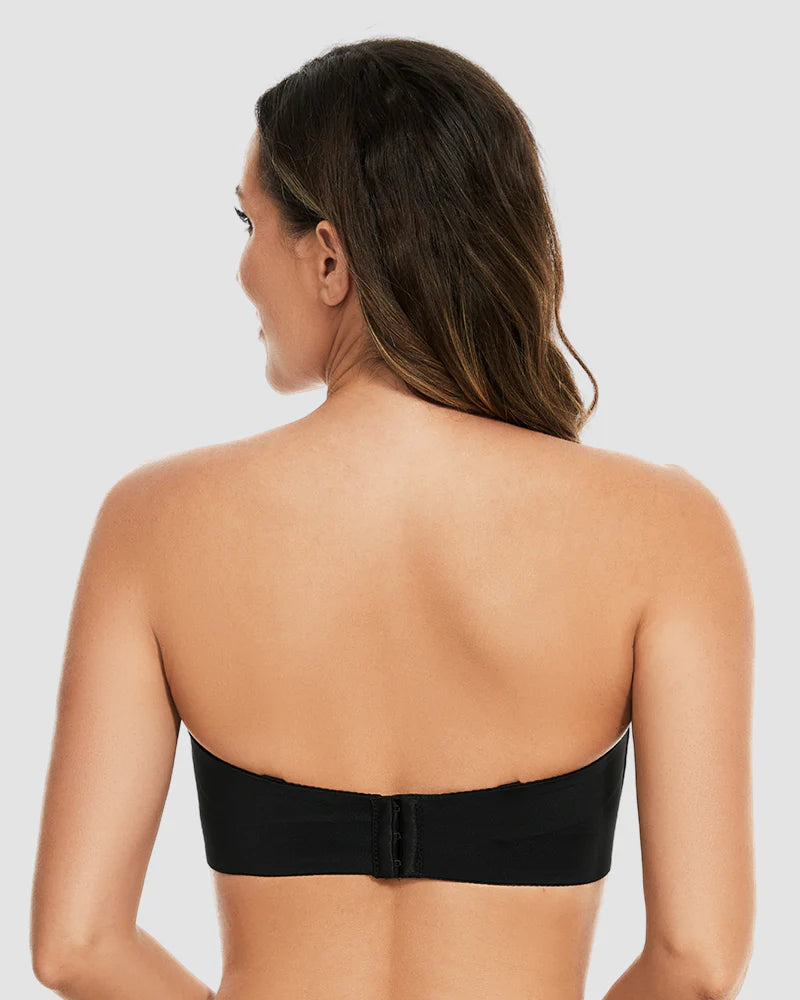 Bandeau - Strapless convertible antideslizante de soporte completo