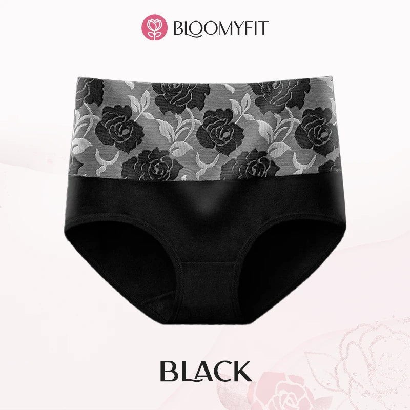 BloomyFit - Pantys antibacterianas de cintura alta (pack x 3un)