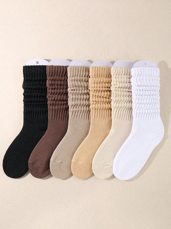 Medias para invierno - Pack de 6 pares de medias suaves acolchadas