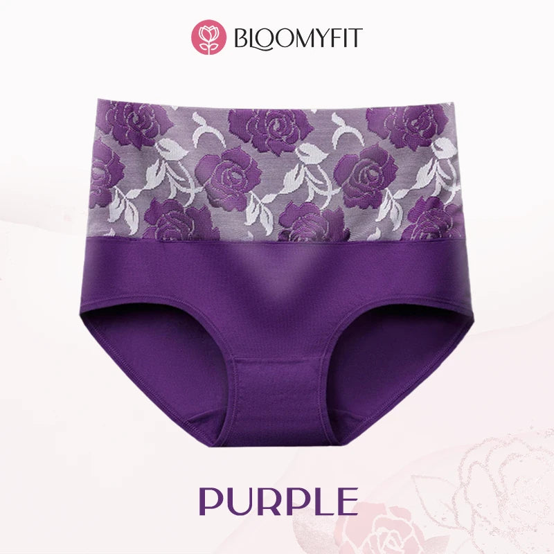 BloomyFit - Pantys antibacterianas de cintura alta (pack x 3un)