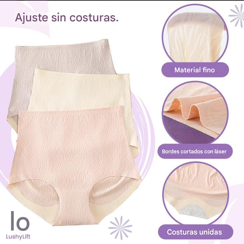 Traceless - Pantys de control de abdomen con realce de cadera y cintura alta sin costuras