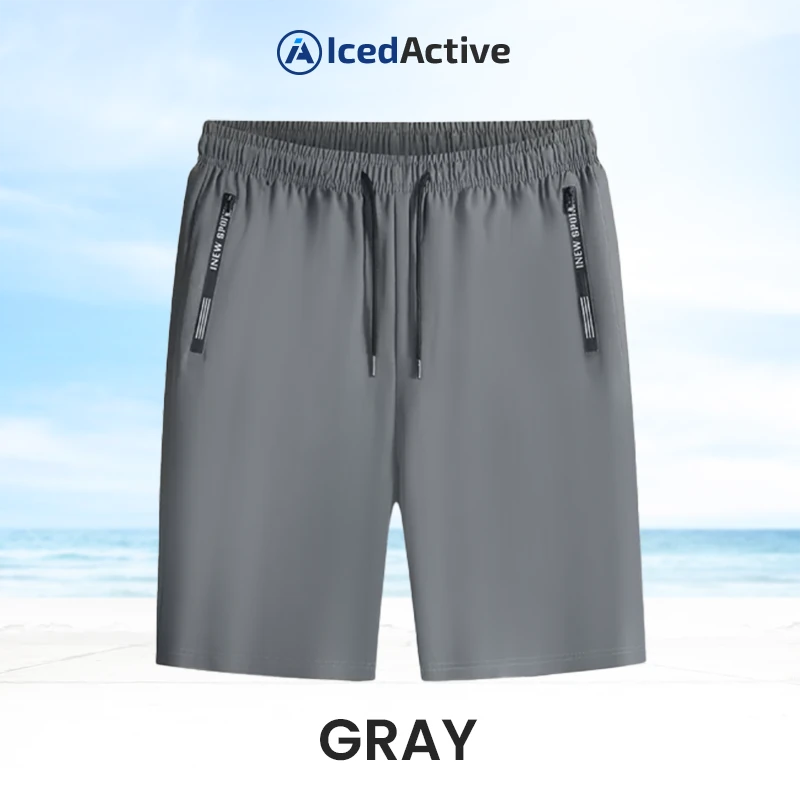 IcedActive | Shorts elásticos de secado rápido Ice Silk