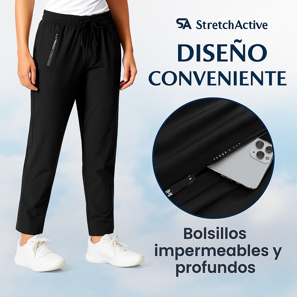 Pantalones StretchActive unisex ultraelásticos de secado rápido
