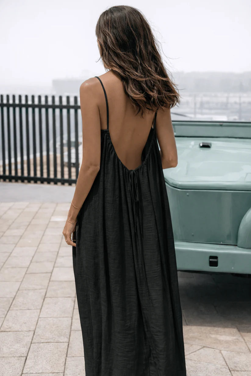 Maxi Dress - Vestido Largo con Espalda Descubierta