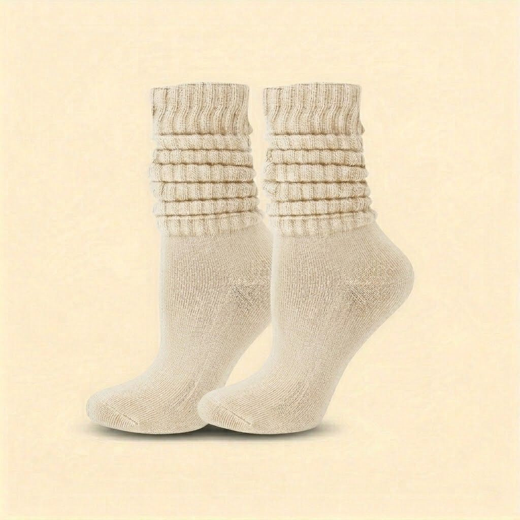 Medias para invierno - Pack de 6 pares de medias suaves acolchadas