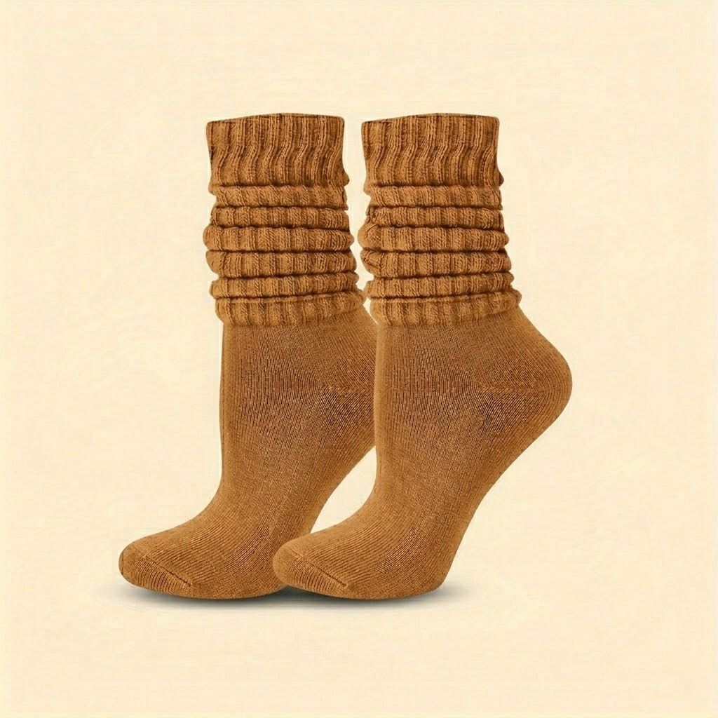 Medias para invierno - Pack de 6 pares de medias suaves acolchadas