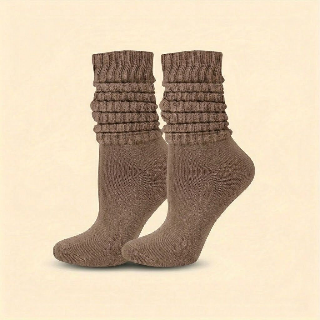 Medias para invierno - Pack de 6 pares de medias suaves acolchadas