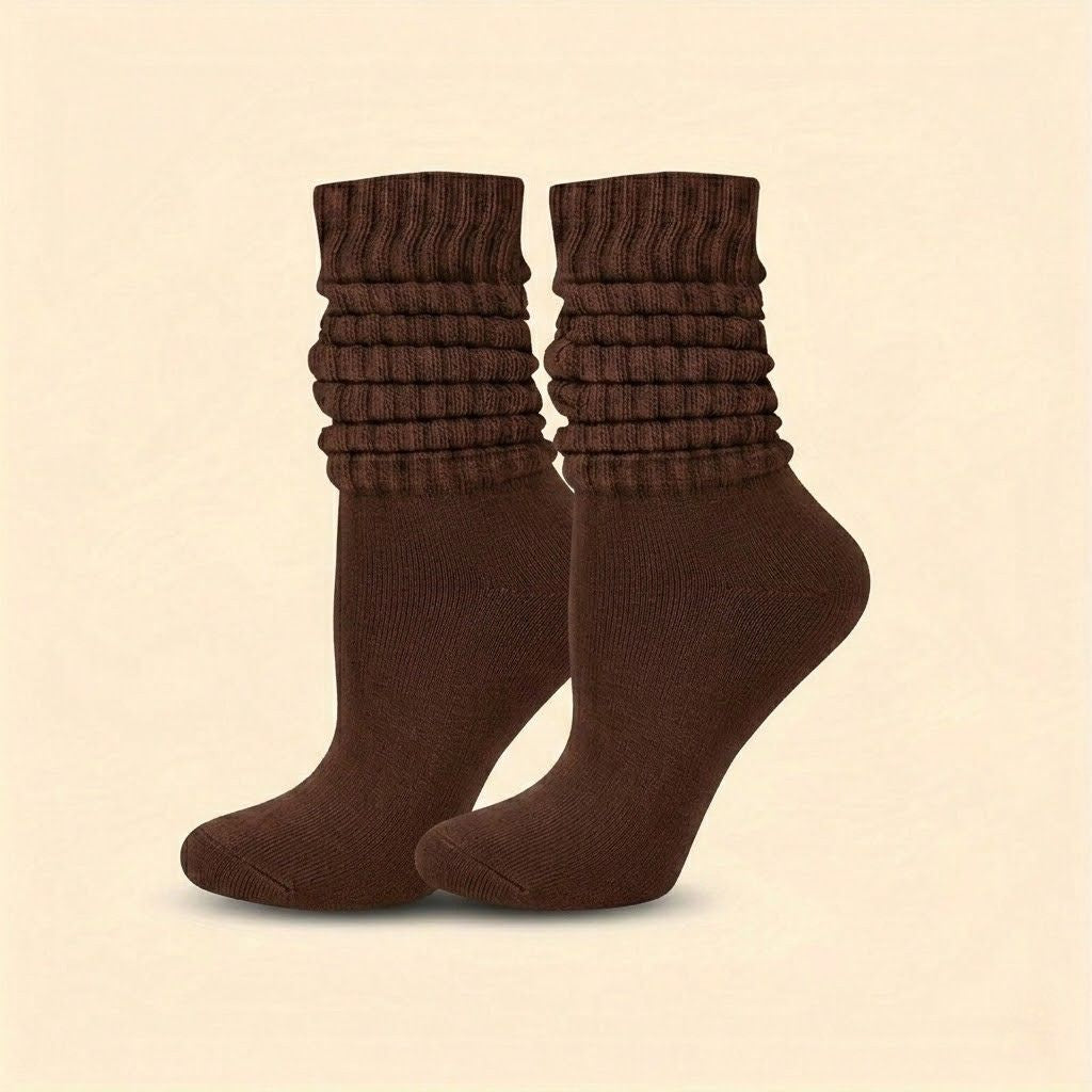 Medias para invierno - Pack de 6 pares de medias suaves acolchadas