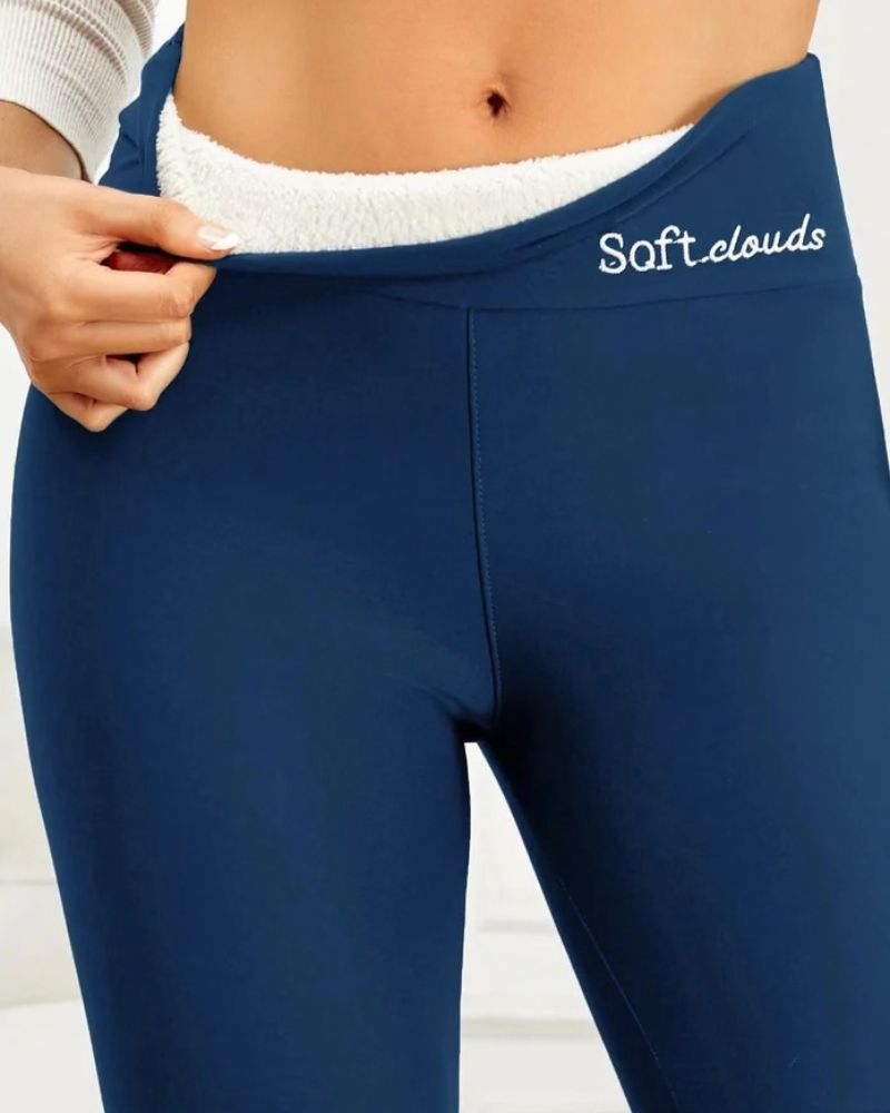 Shark's Leggings - Térmicos de cintura alta y corte ajustado