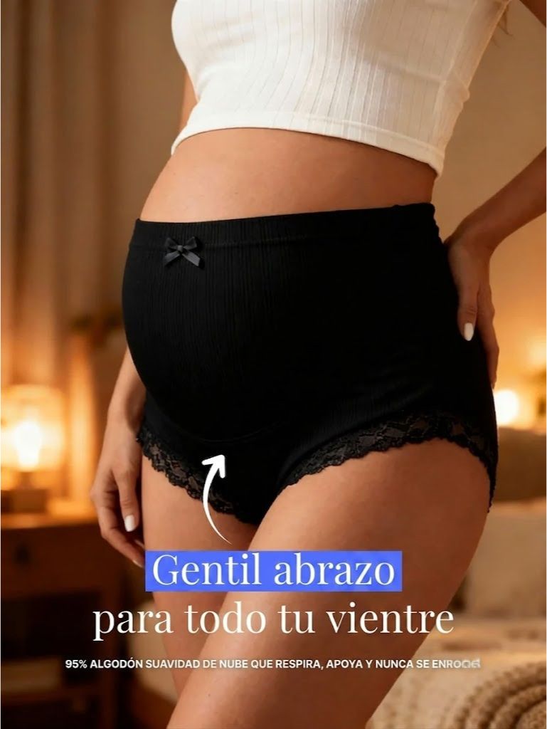 Aura™ | Pantys Maternos de Soporte Ultrasuaves - Pack de 5
