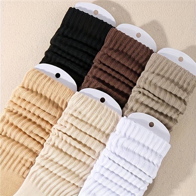 Medias para invierno - Pack de 6 pares de medias suaves acolchadas