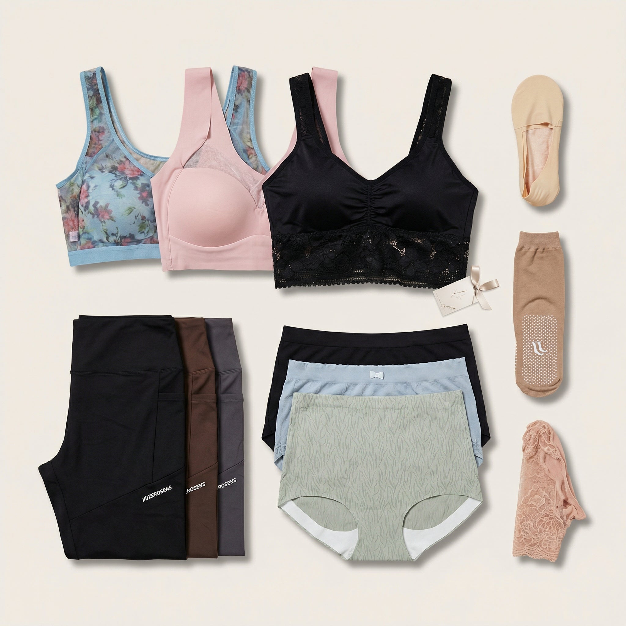 Leggings & Essential | Pack de 12 Piezas + Regalo
