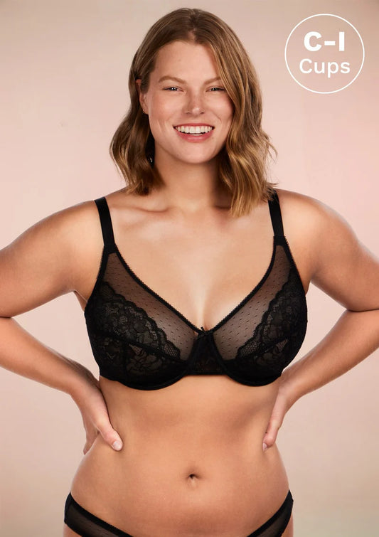 Lovely Lace Bra - Encaje sofisticado, ajuste perfecto.