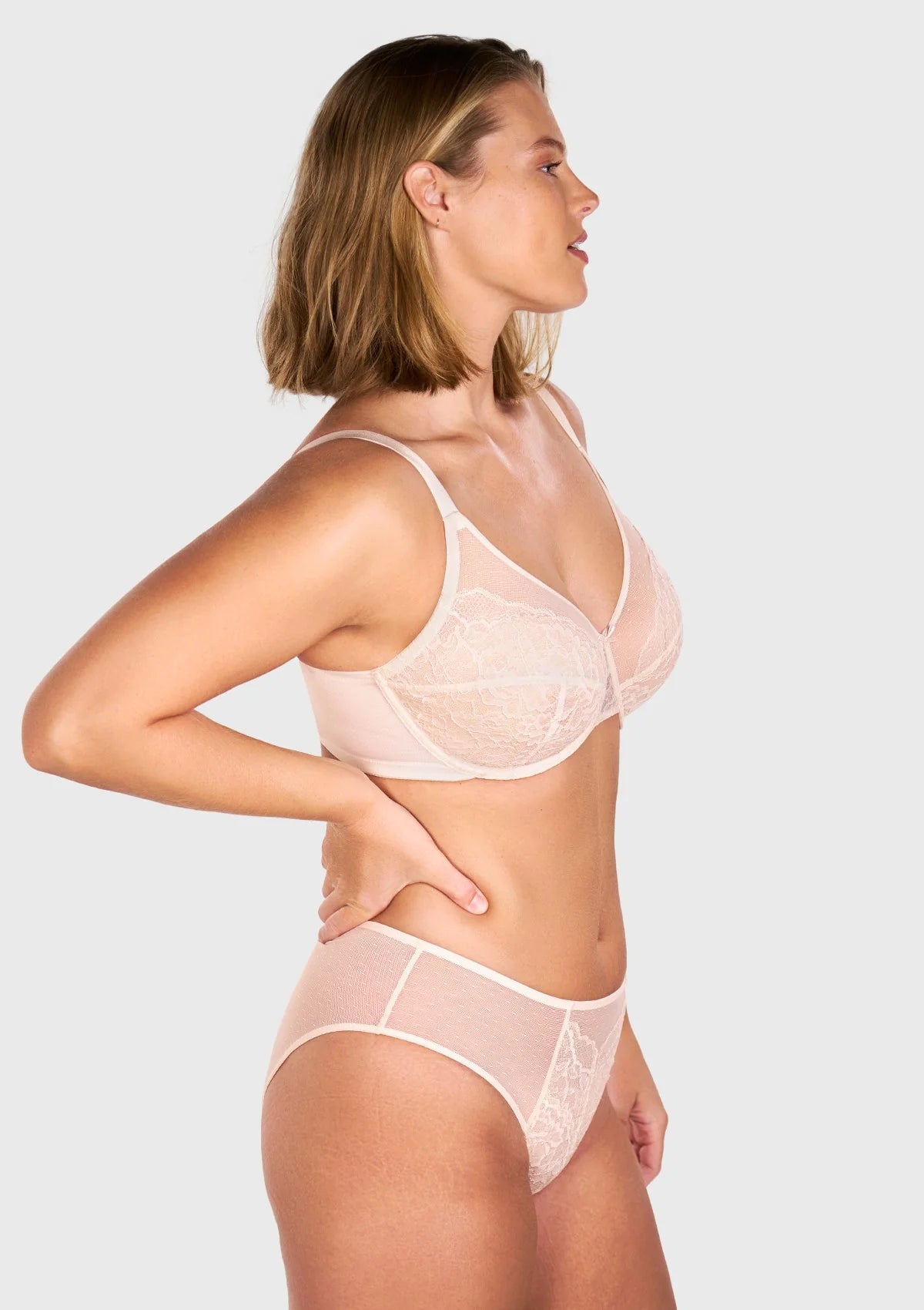 Lovely Lace Bra - Encaje sofisticado, ajuste perfecto.