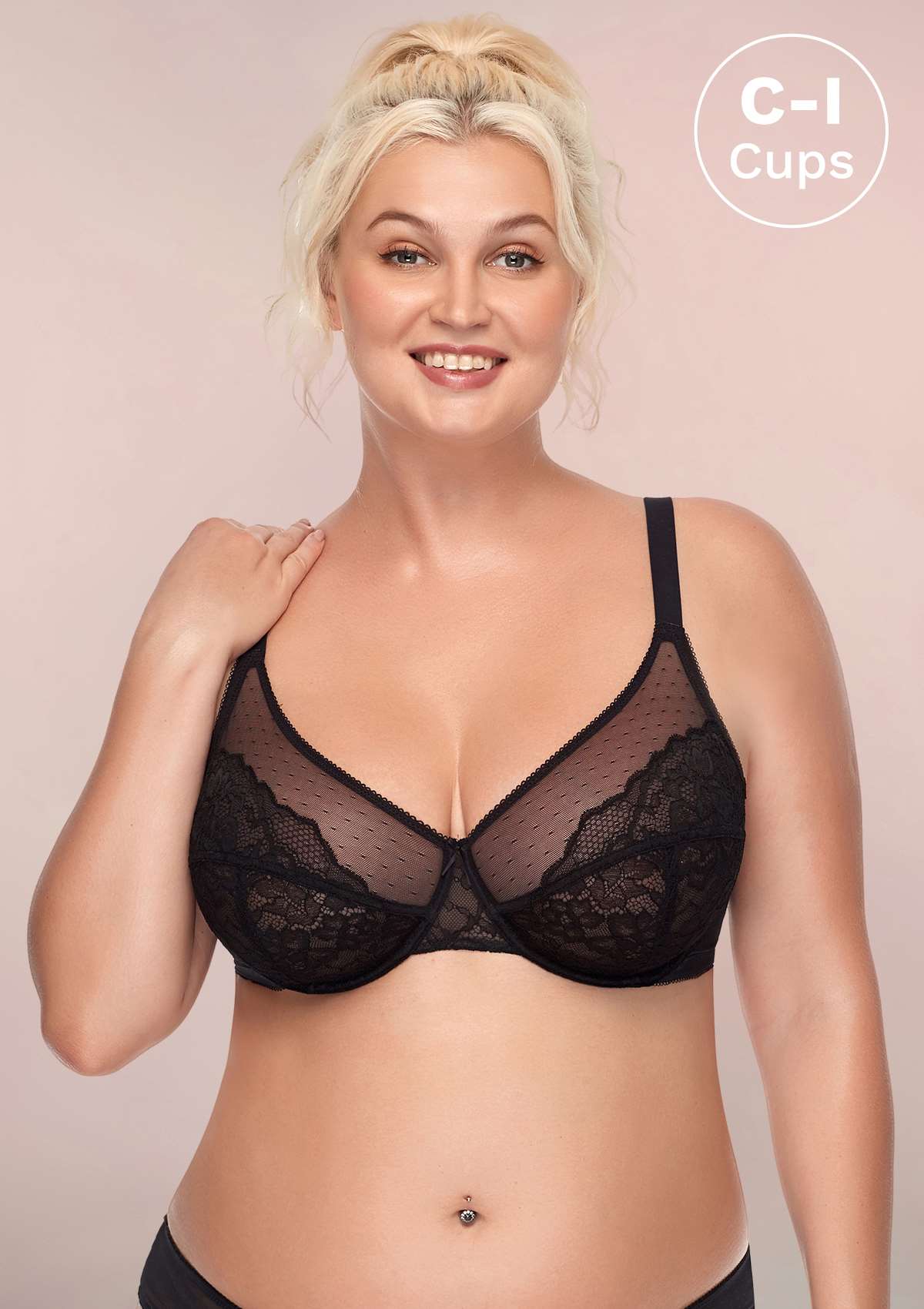 Lovely Lace Bra - Encaje sofisticado, ajuste perfecto.