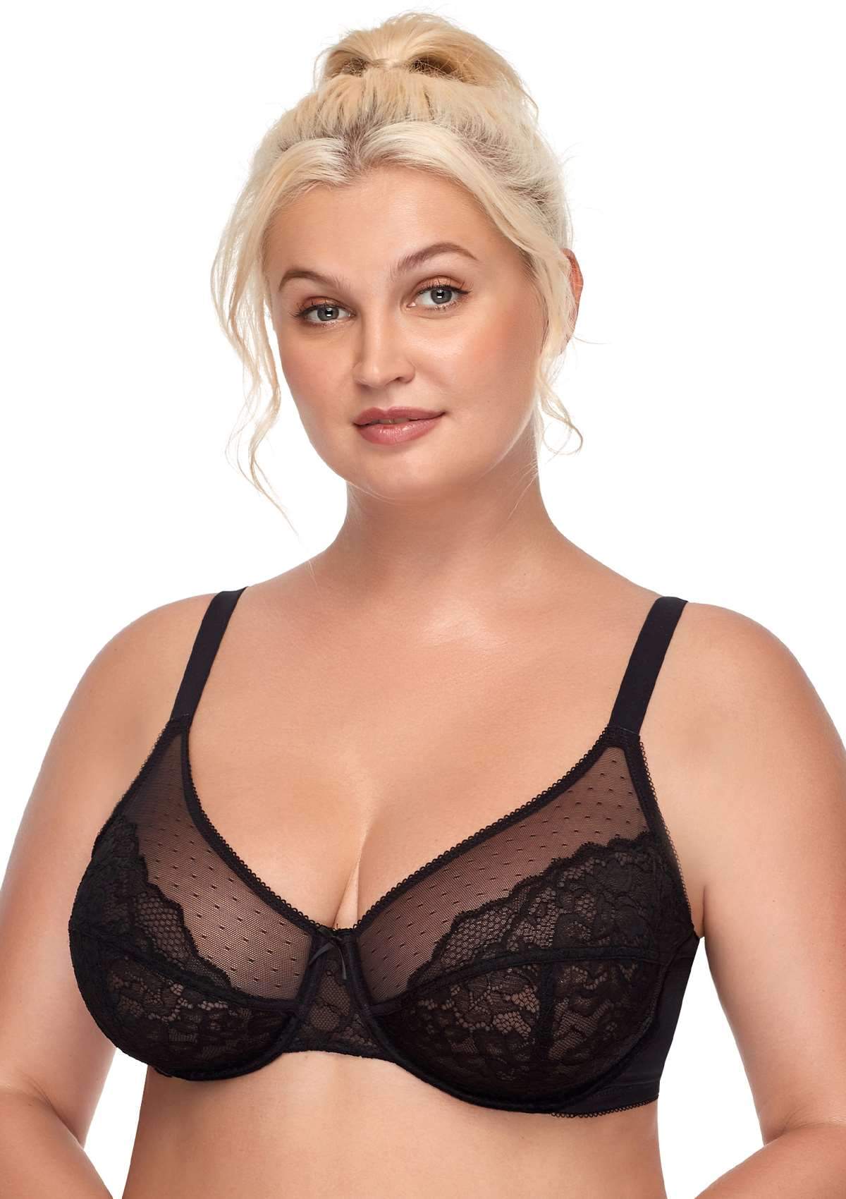 Lovely Lace Bra - Encaje sofisticado, ajuste perfecto.