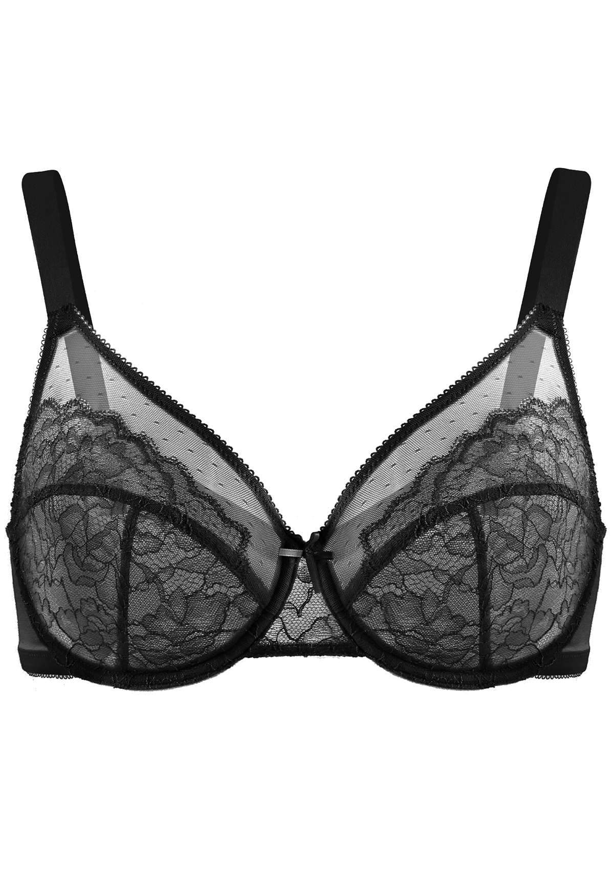 Lovely Lace Bra - Encaje sofisticado, ajuste perfecto.
